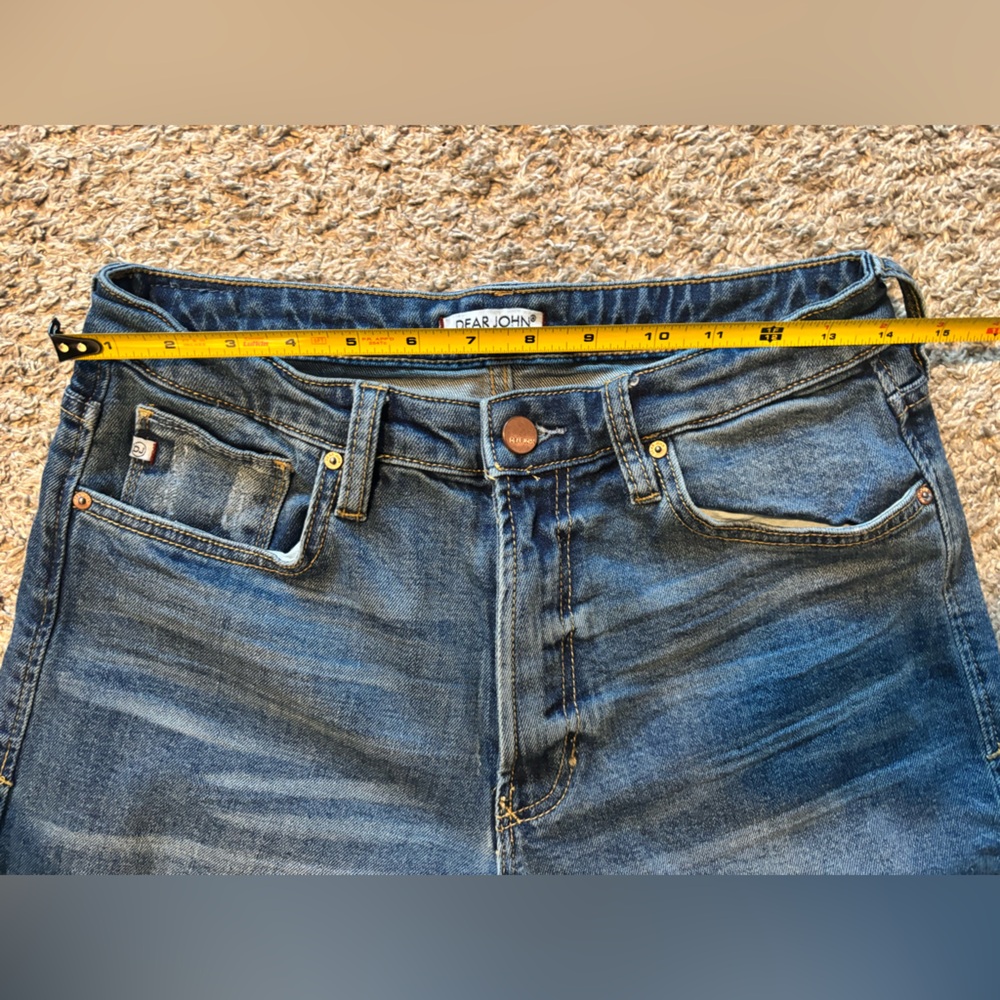 Dear John Women's Distressed Blue Jeans - Size 27 - Picture 4 of 9